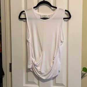 Babaton white tank - Aritzia
